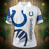 20% OFF Best Men’s White Indianapolis Colts Polo Shirt For Sale