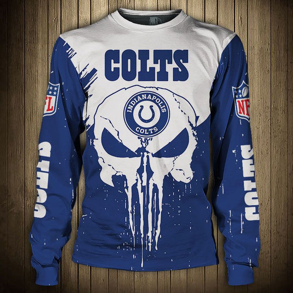 20% OFF Men’s Indianapolis Colts Sweatshirt Punisher On Sale