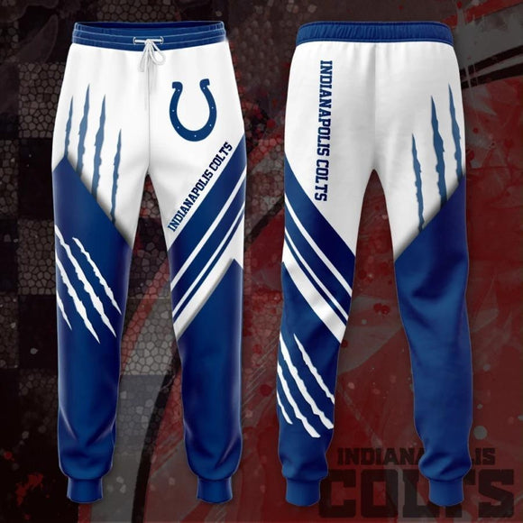 18% OFF Best Indianapolis Colts Sweatpants 3D Stripe - Limited Time Offer