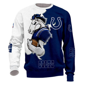 20% OFF Best Indianapolis Colts Sweatshirts Mascot Cheap On Sale