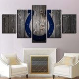Up to 30% OFF Indianapolis Colts Wall Art Wooden Canvas Print