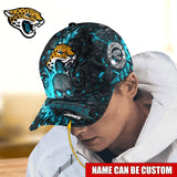 The Best Cheap Jacksonville Jaguars Caps Skull Custom Name