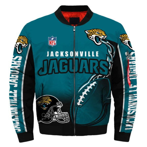 17% OFF Men’s Jacksonville Jaguars Jacket Helmet - Limitted Time Offer
