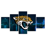 Up To 30% OFF Jacksonville Jaguars Wall Decor Night City Canvas Print