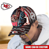 Lowest Price Kansas City Chiefs Baseball Caps Mascot Flag Custom Name