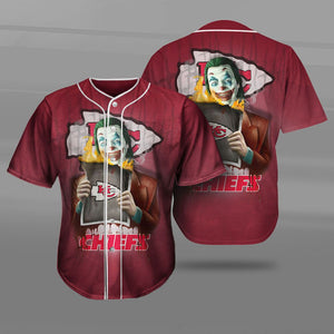 UP To 20% OFF Best Kansas City Chiefs Baseball Jersey Shirt Joker Graphic