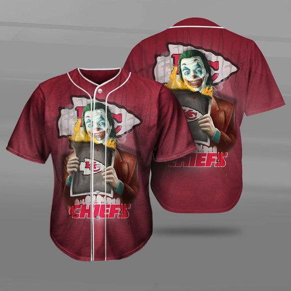 UP To 20% OFF Best Kansas City Chiefs Baseball Jersey Shirt Joker Graphic