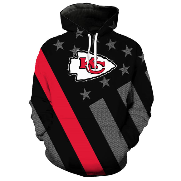 20% OFF Cheap Kansas City Chiefs Black Hoodie For Men, Women