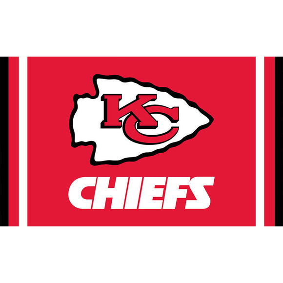 UP TO 25% OFF Kansas City Chiefs Flags 3x5 Logo Two Strip - Only Today