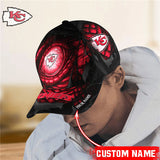 Lowest Price Kansas City Chiefs Hats Dragon's Eye Custom Name