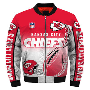 17% OFF Men’s Kansas City Chiefs Jacket Helmet - Limitted Time Offer