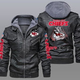 30% OFF New Design Kansas City Chiefs Leather Jacket For True Fan