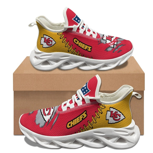 Up To 40% OFF The Best Kansas City Chiefs Sneakers For Running Walking - Max soul shoes