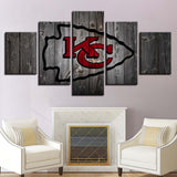 Up to 30% OFF Kansas City Chiefs Wall Art Wooden Canvas Print