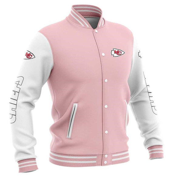 18% SALE OFF Men’s Kansas City Chiefs Full-nap Jacket On Sale