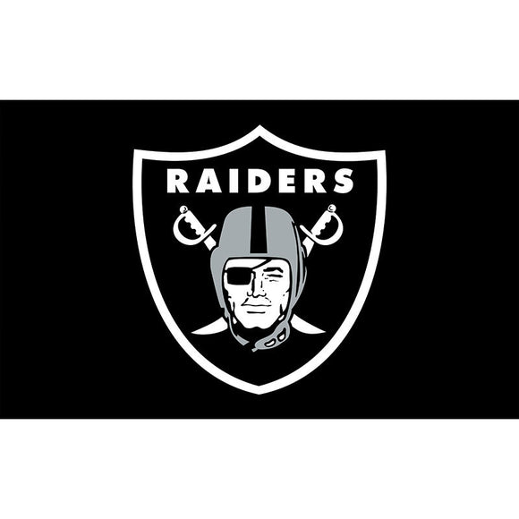 25% OFF Las Vegas Raiders Flags 3x5 Team Logo - Only Today