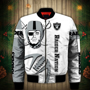 17% OFF Best White Las Vegas Raiders Jacket Men Cheap For Sale