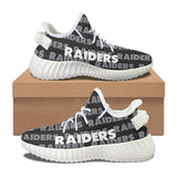 Las Vegas Raiders Shoes Team Name Repeat - Yeezy Boost 350 style