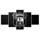 Up to 30% OFF Las Vegas Raiders Wall Art Cool Logo Canvas Print
