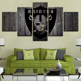 Up to 30% OFF Las Vegas Raiders Wall Art Wooden Canvas Print