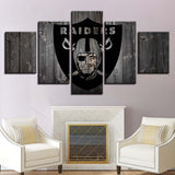 Up to 30% OFF Las Vegas Raiders Wall Art Wooden Canvas Print