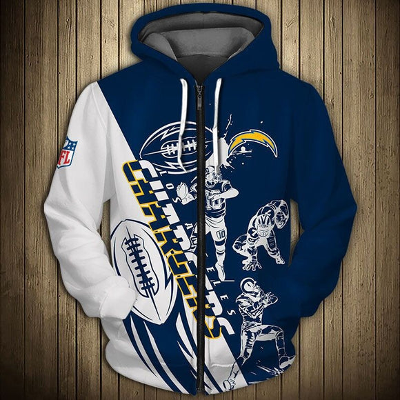 Up To 20% OFF Los Angeles Chargers 3D Hoodies Player Football
