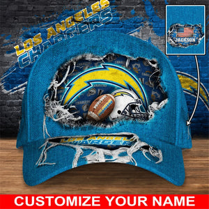 The Best Cheap Los Angeles Chargers Caps Flag Custom Name