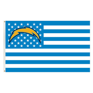 25% OFF Los Angeles Chargers Flag American Stars & Stripes For Sale