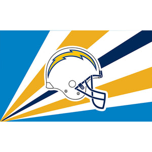 Up To 25% OFF Los Angeles Chargers Flags Helmet 3x5ft