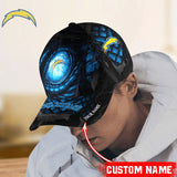 Lowest Price Los Angeles Chargers Hats Dragon's Eye Custom Name