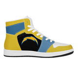 Up To 25% OFF Best Los Angeles Chargers High Top Sneakers