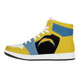 Up To 25% OFF Best Los Angeles Chargers High Top Sneakers