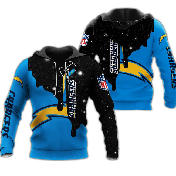 20% OFF Best Cheap Los Angeles Chargers Hoodies Galaxy - Limited Time Sale