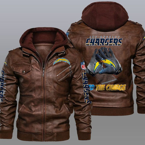 30% OFF New Design Los Angeles Chargers Leather Jacket For True Fan