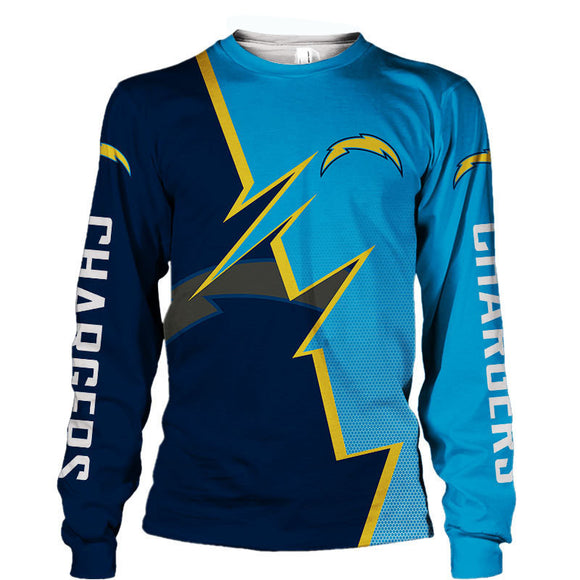 20% OFF Los Angeles Chargers Sweatshirts Zigzag On Sale - Hurry up!