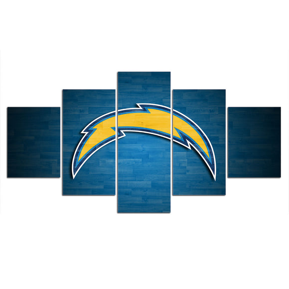 Up to 30% OFF Los Angeles Chargers Wall Art Cool Logo Canvas Print