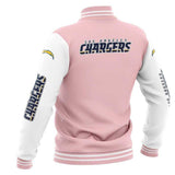 18% SALE OFF Men’s Los Angeles Chargers Full-nap Jacket On Sale