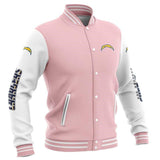 18% SALE OFF Men’s Los Angeles Chargers Full-nap Jacket On Sale