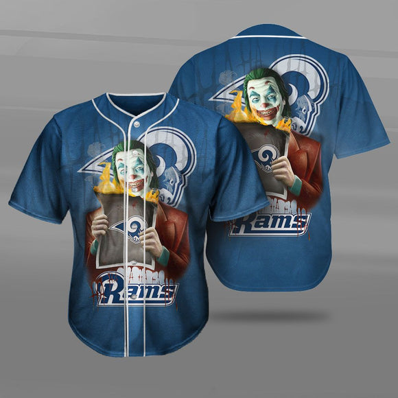 UP To 20% OFF Best Los Angeles Rams Baseball Jersey Shirt Joker Graphic