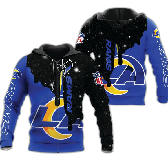 20% OFF Best Cheap Los Angeles Rams Hoodies Galaxy - Limited Time Sale