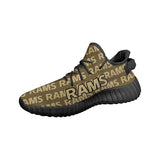 Los Angeles Rams Shoes Team Name Repeat - Yeezy Boost 350 style