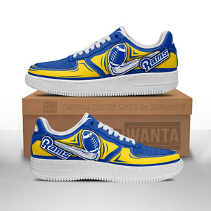 23% OFF Best Los Angeles Rams Sneakers Air Force Mens Womens