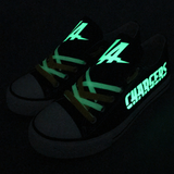 Lowest Price Luminous Los Angeles Chargers Shoes T-DG95LY
