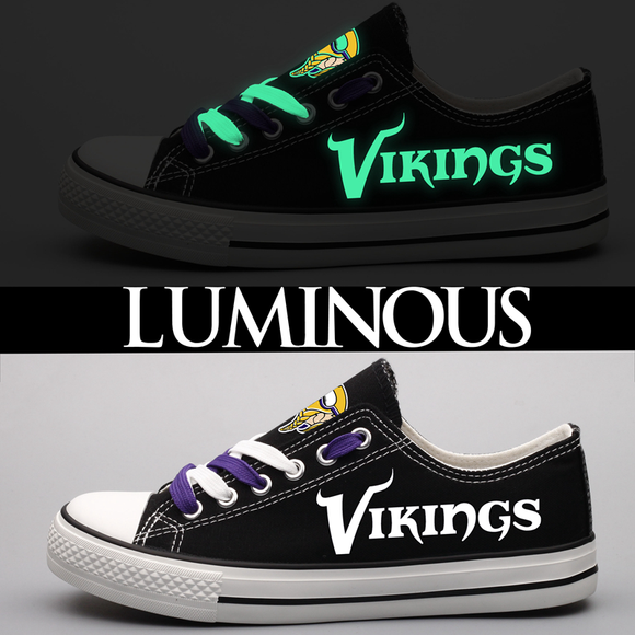 Lowest Price Luminous Minnesota Vikings Shoes T-DG95LY