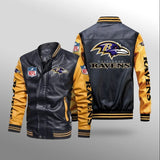 Men's Baltimore Ravens Leather Jacket Limited Edition Footballfan365