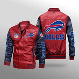 Men's Buffalo bills Leather Jacket Limited Edition Footballfan365