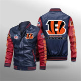 Men's Cincinnati Bengals Leather Jacket Limited Edition Footballfan365