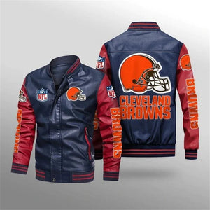 Men's Cleveland Browns Leather Jacket Limited Edition Footballfan365