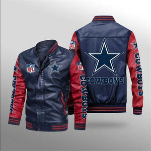 Men's Dallas Cowboys Leather Jacket Limited Edition Footballfan365