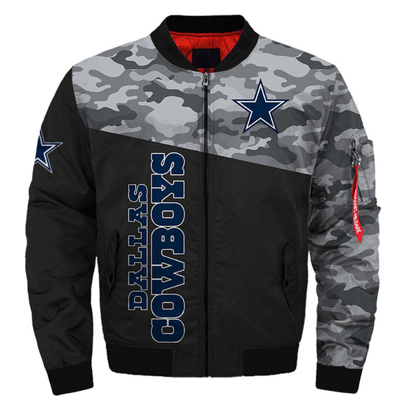 Men's Dallas Cowboys Military Jacket Footballfan365